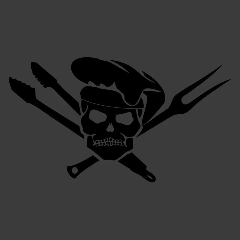 BBQ - Grill Totenkopf