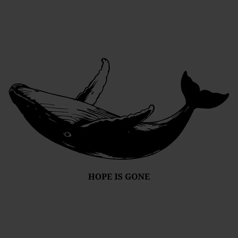 Hope is gone - schwarz