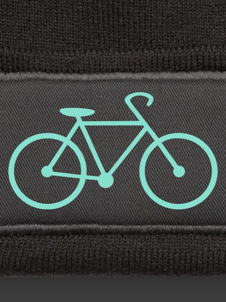 Fahrrad in türkis
