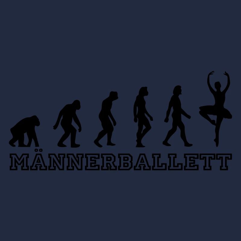 Männerballett Evolution Ballerina