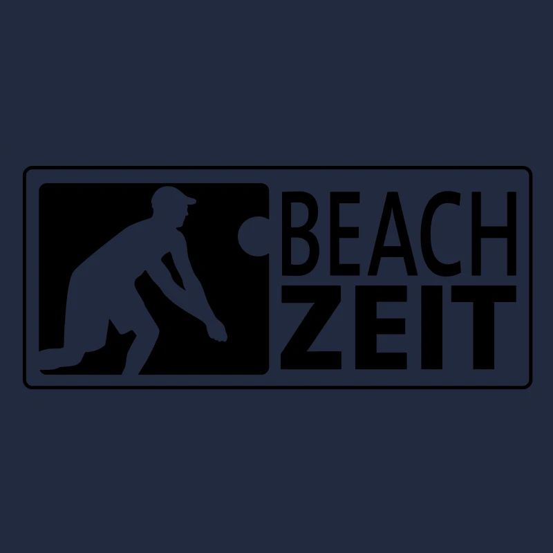 Beachvolleyball Bagger (quer)