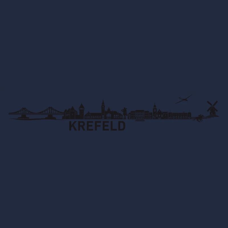 Krefeld skyline