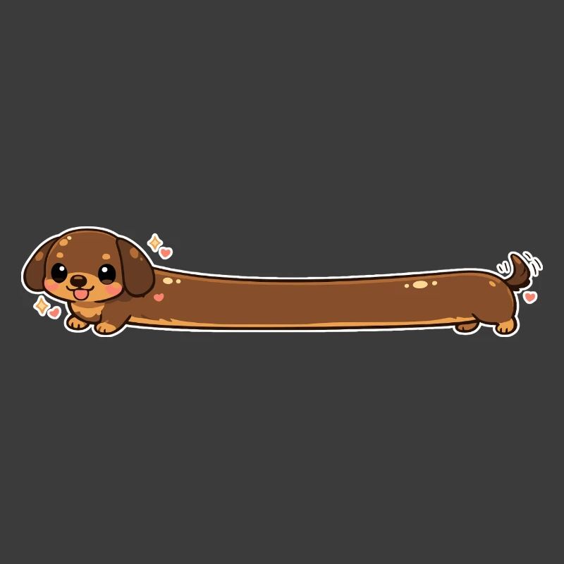 Long, teckel mignon