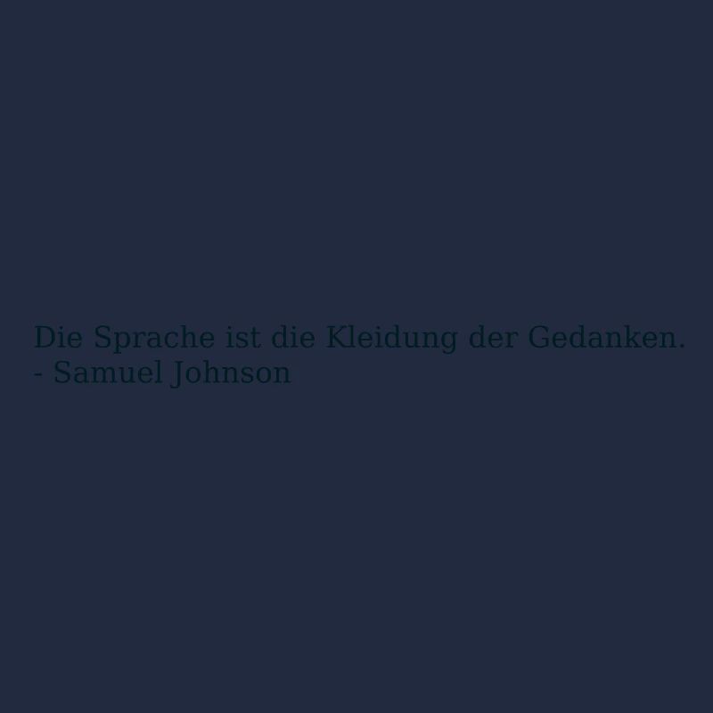 Sprachen Zitat