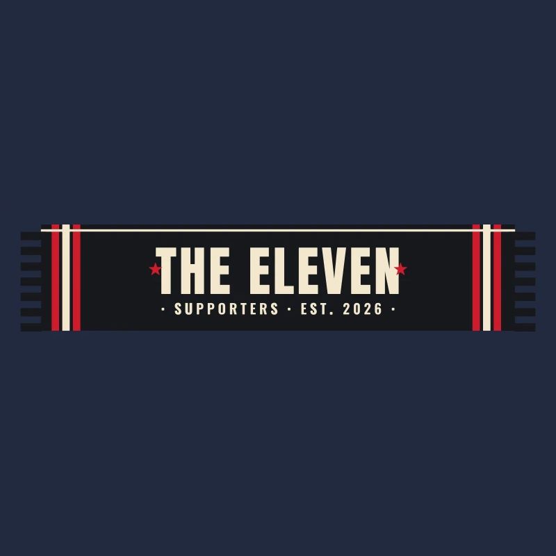 Die Elf — Design des Stützerschals