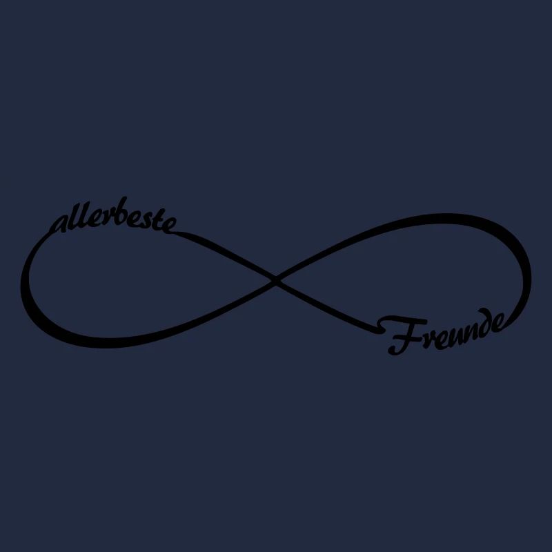 allerbeste Freunde BFF ABF Infinity Loop