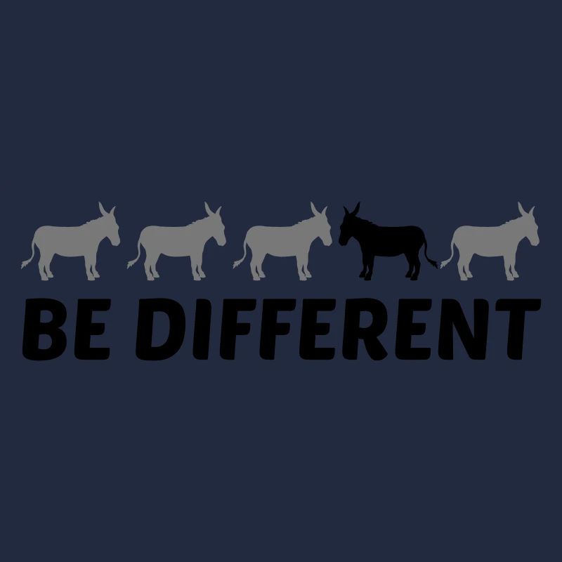 text different be different donkey horse pony small pac