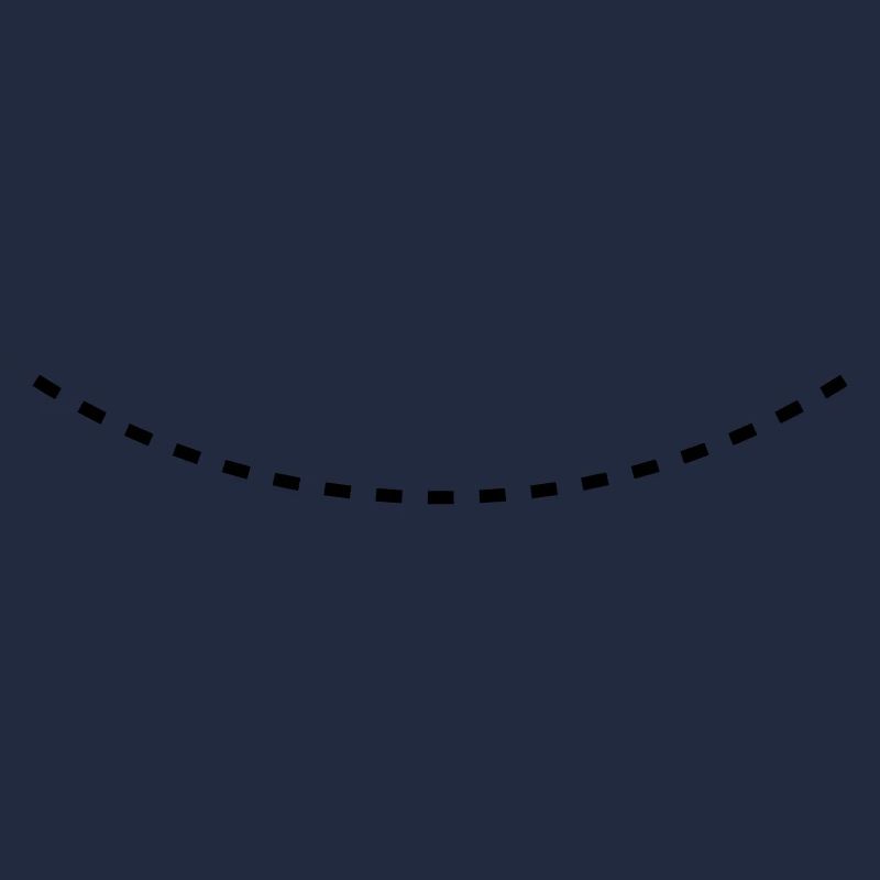 Dashed Curved Line