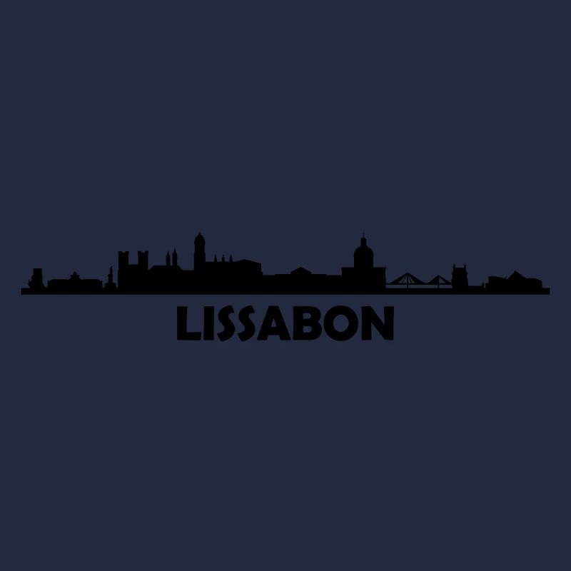 Skyline Lissabon Text