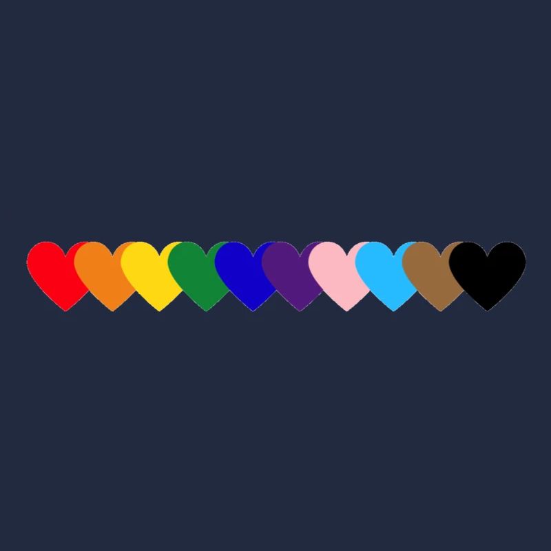 Regenbogen Herzen Pride