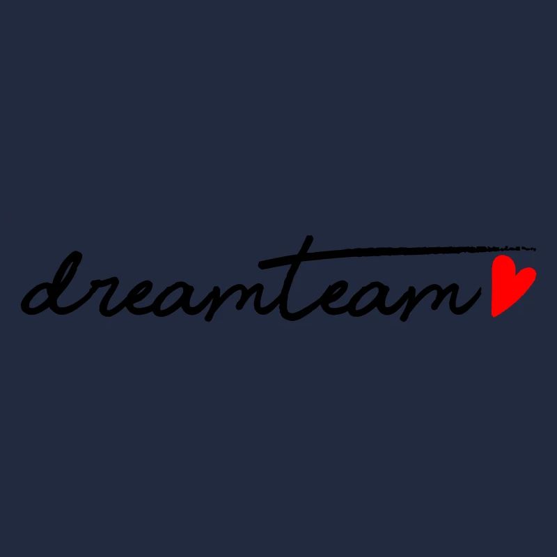 Dreamteam rotem Herz