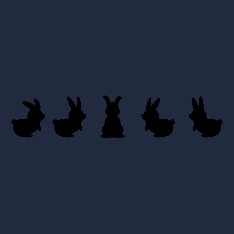 five bunnies (1c)