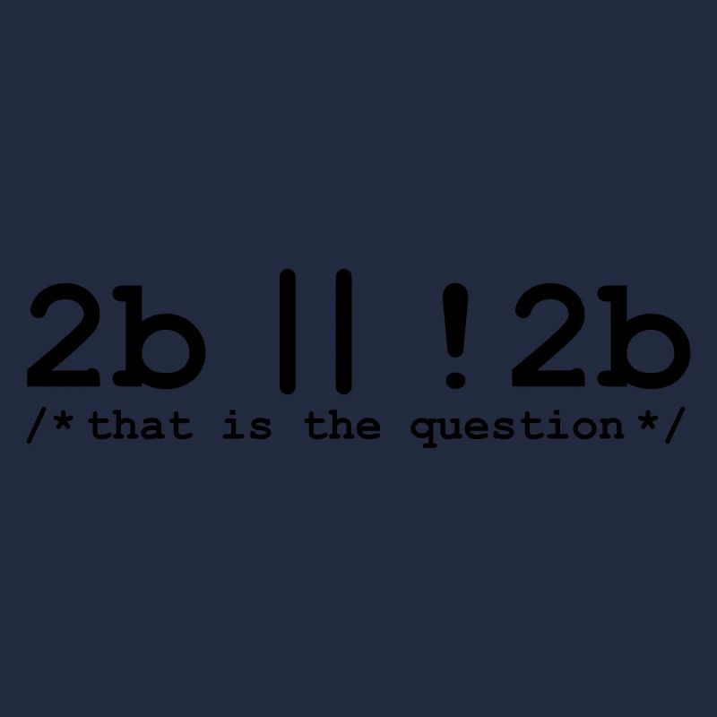 2b or not 2b