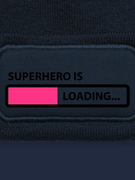 superhero is loading