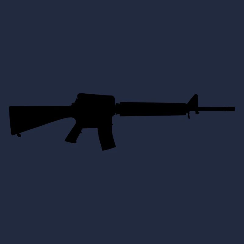 Vector Gun Silhouette