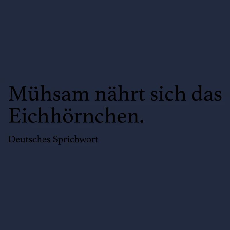 Mühsam nährt sich das Eichhörnchen.