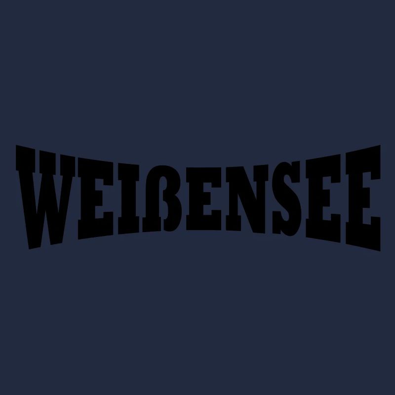 Weissensee lettrage