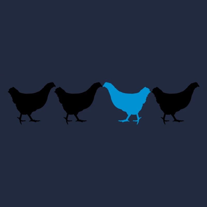 Être différent Huhn