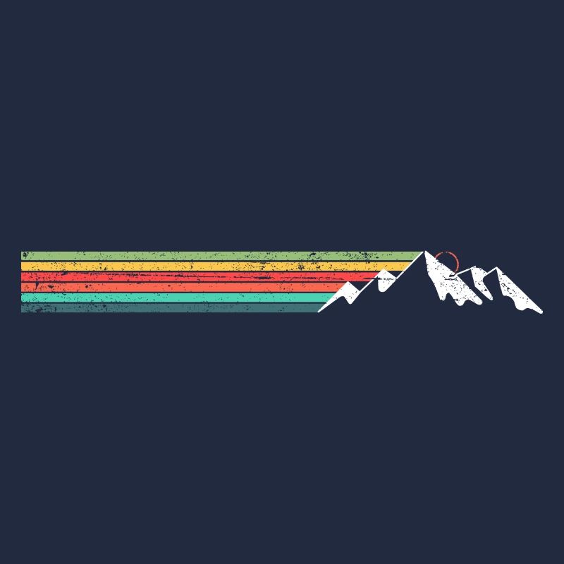 Mountain Ridge Regenbogen-Streifen
