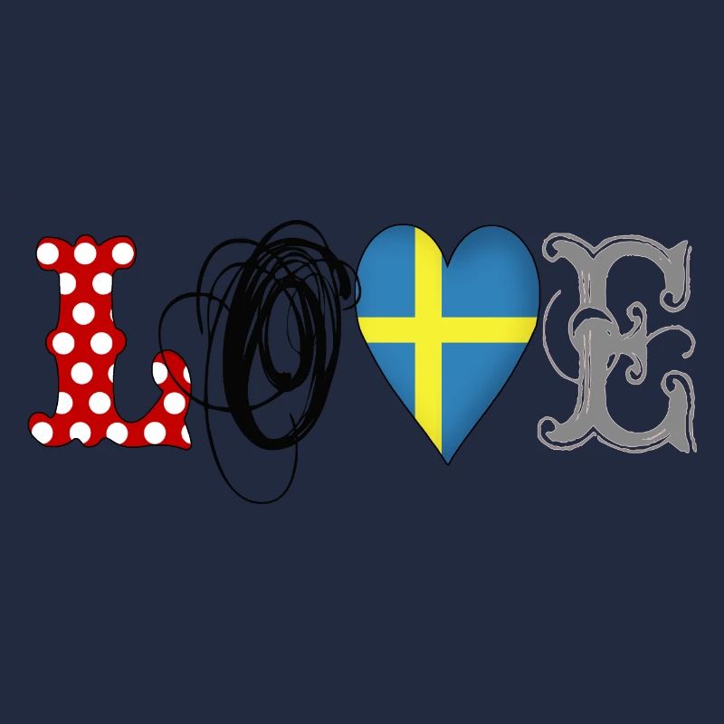 Love Sweden Black