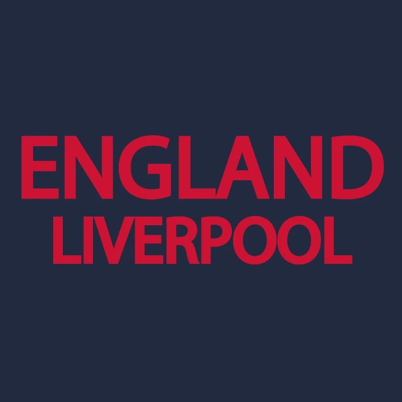 Englisch Liverpool Lyric Design