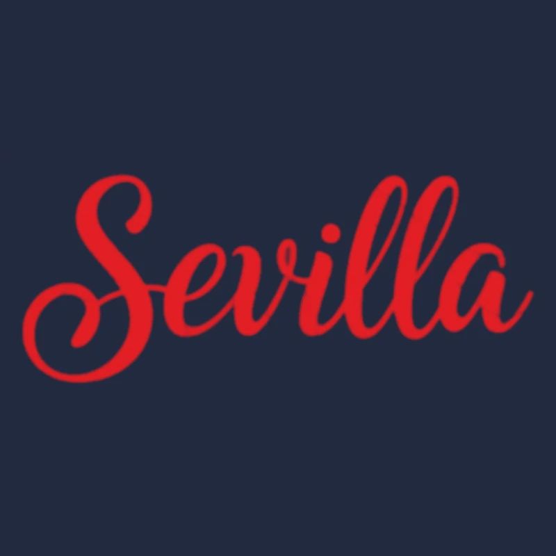 Seville Script Red Brush