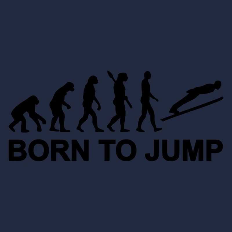 Evolution Ski-jumping