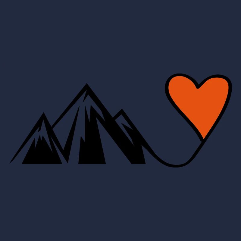 mountain heart