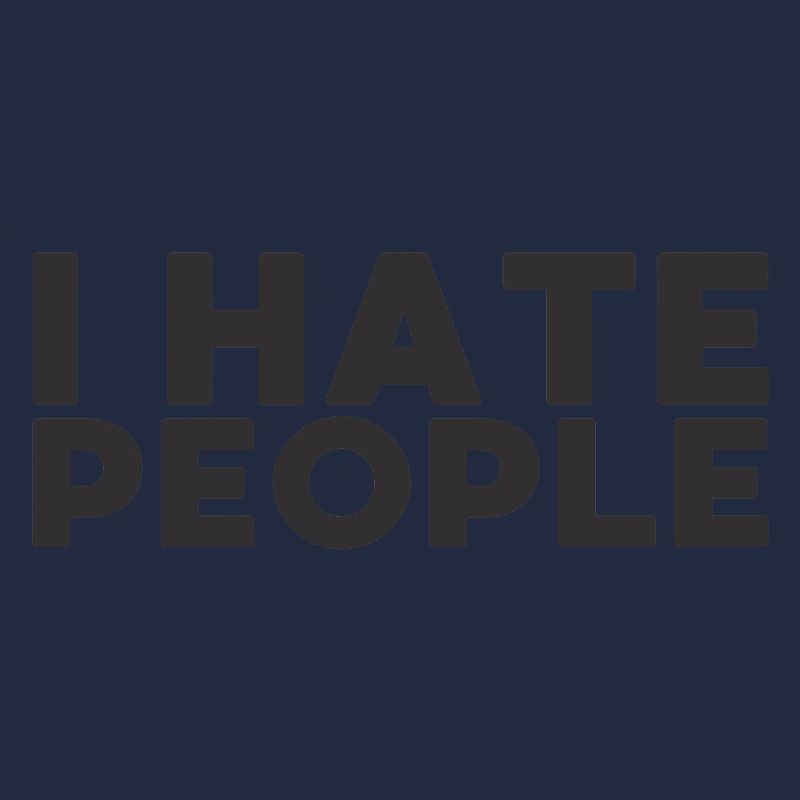 Ich hasse Menschen
