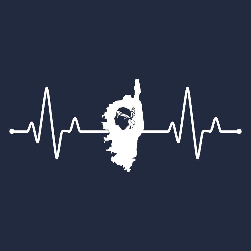 Heart Rhythm ECG Corsican Pride Moor's Head