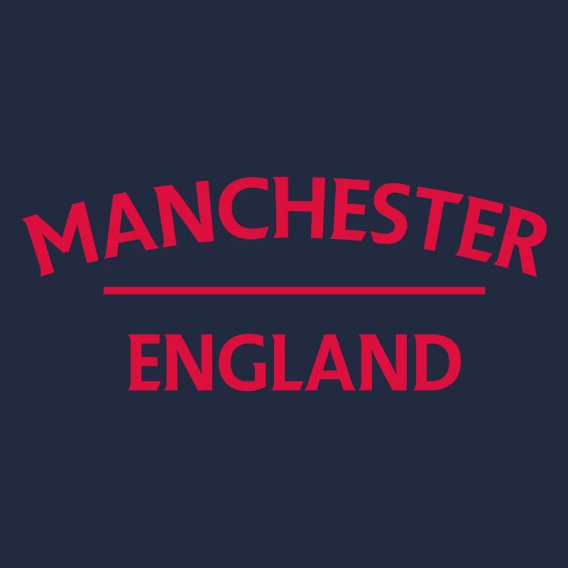 Manchester – England Lyric Design