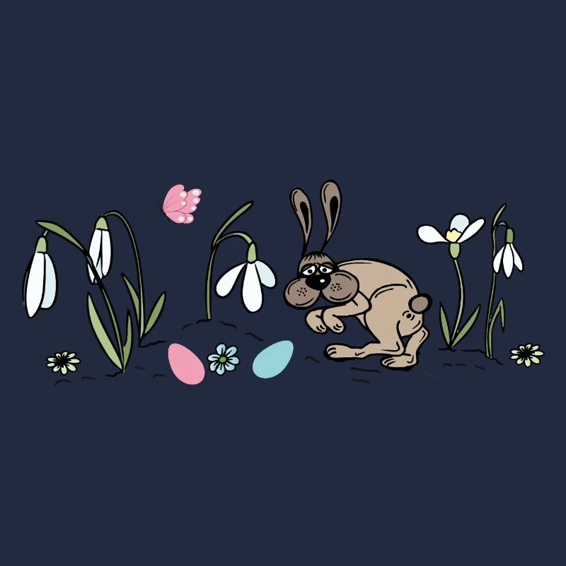 Easter Bunny in Spring