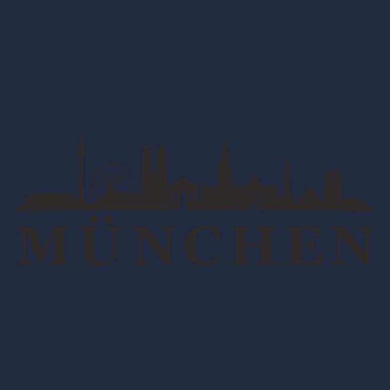 München Skyline Silhouette