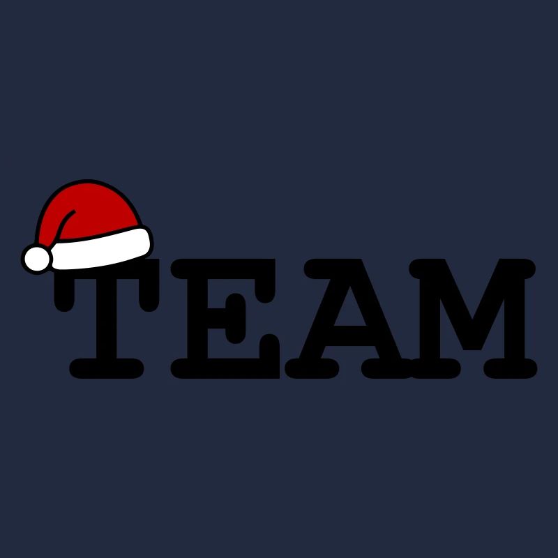 Team Weihnachten Weihnachtsmütze