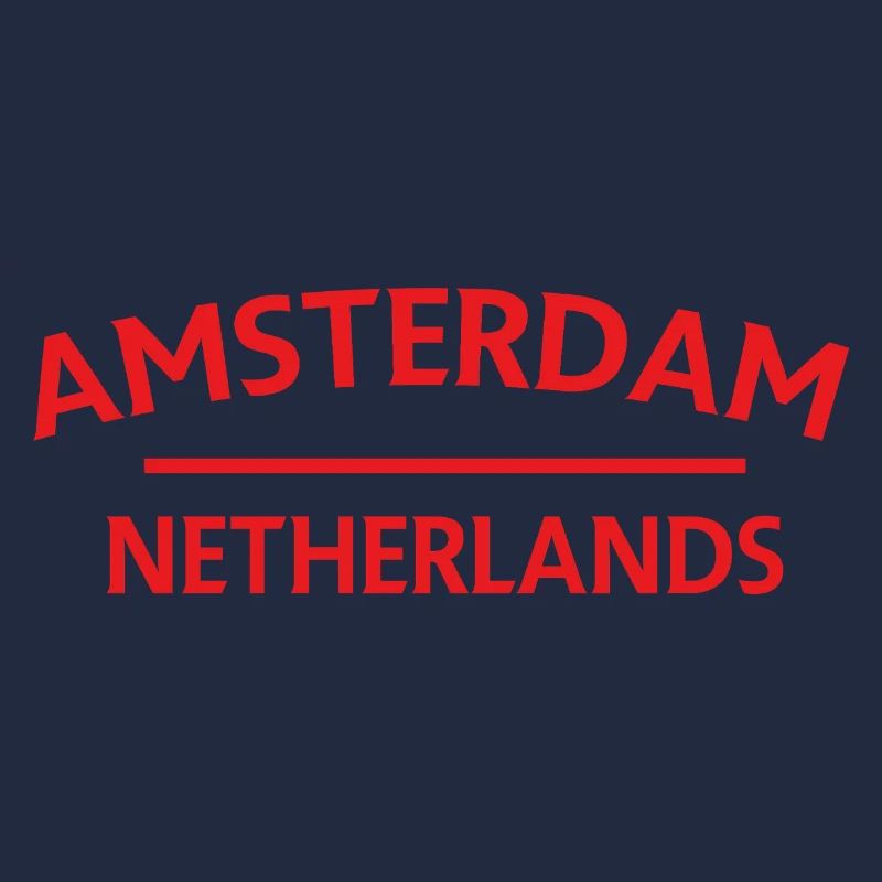 Amsterdam – Niederländisches Textdesign