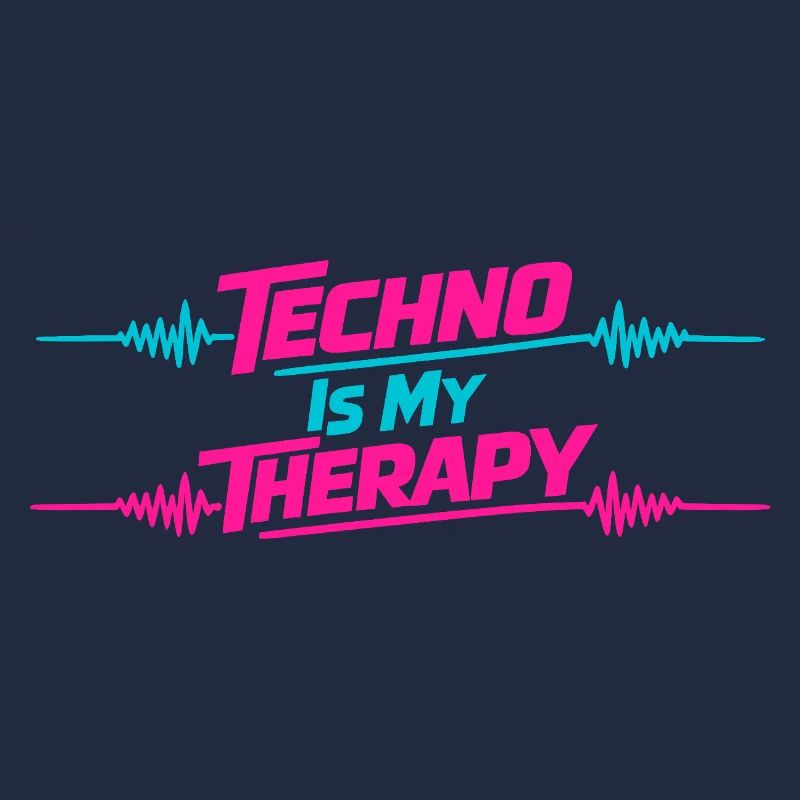 Techno Therapy Neon Wave