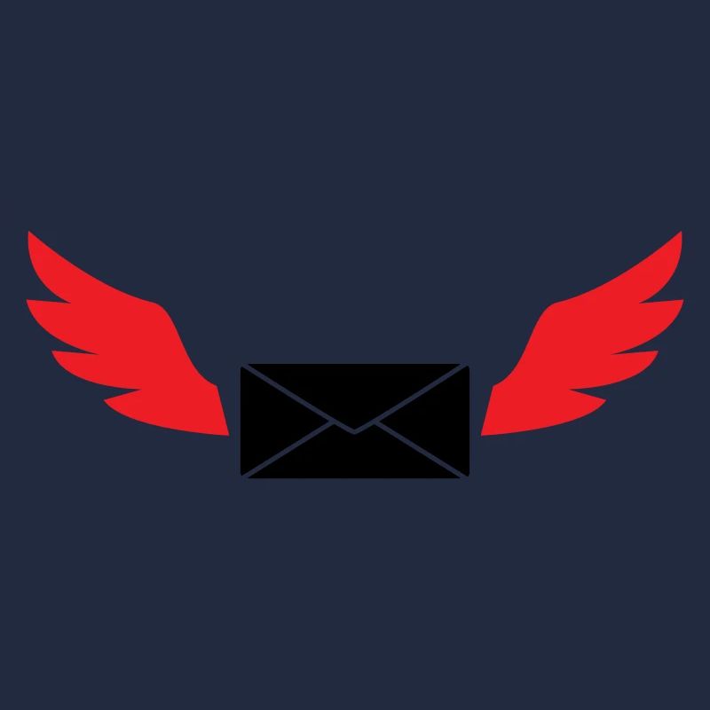 Express Mail Envelope Winged Post