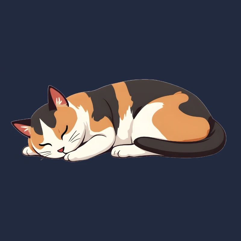 sleeping cat