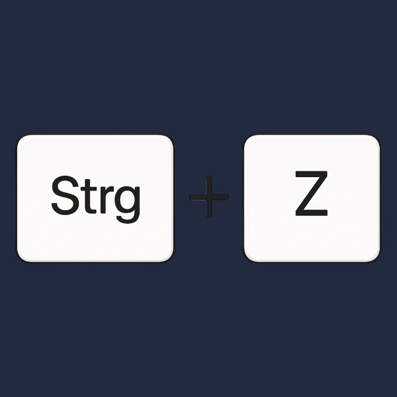 Ctrl + Z