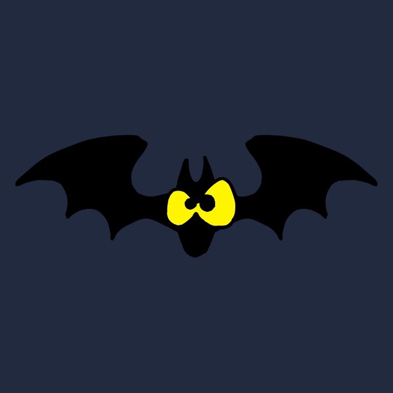 Staring Bat - Two Color Design