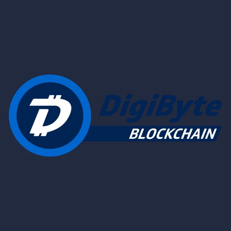 DigiByte logo with text (DGB)