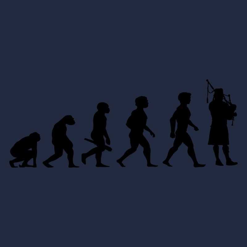 Evolution Bagpipes Bagpiper Musicians