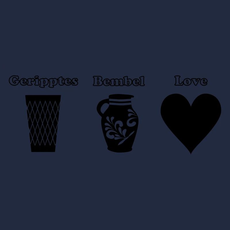Geripptes Bembel Love