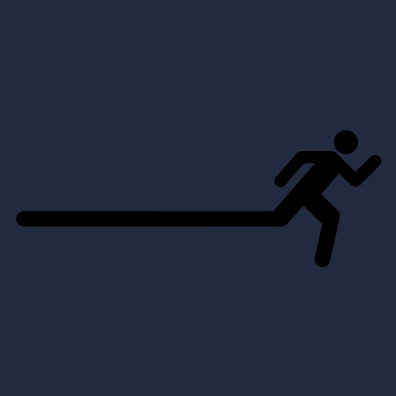 Run fast man