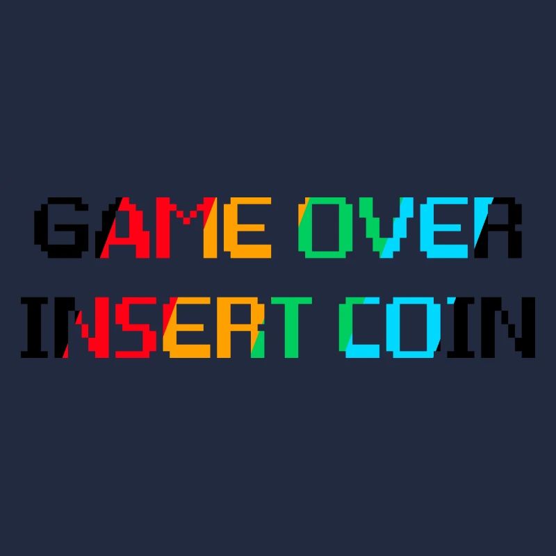 Game Over Münze einwerfen