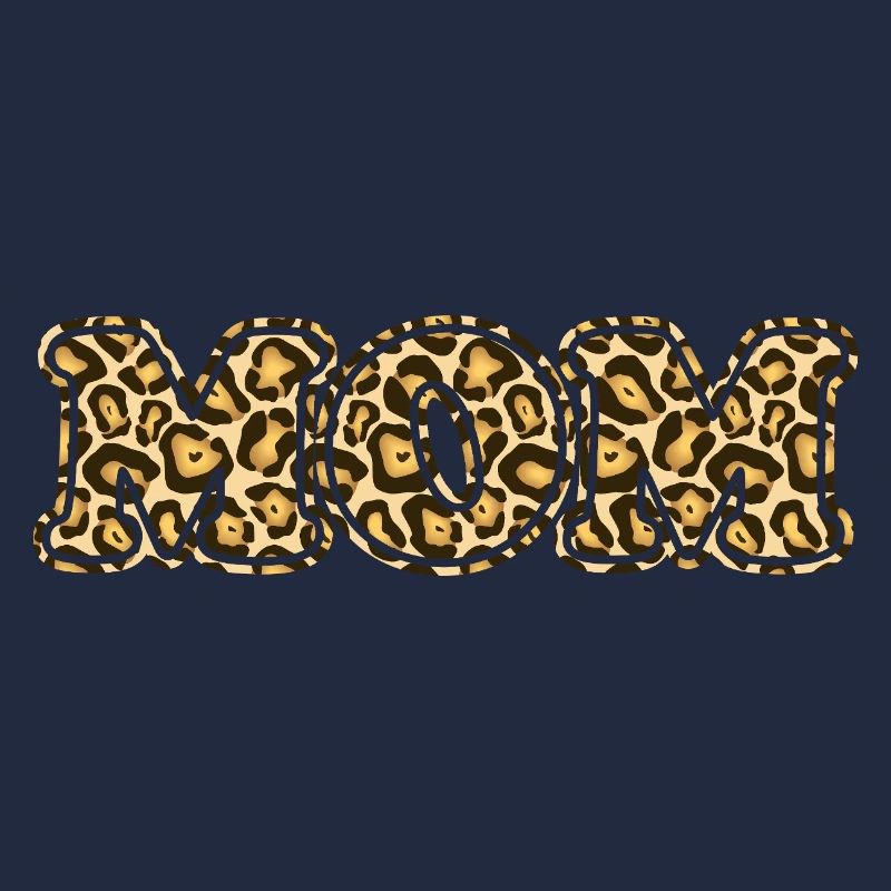MOM Leopard Print Pattern