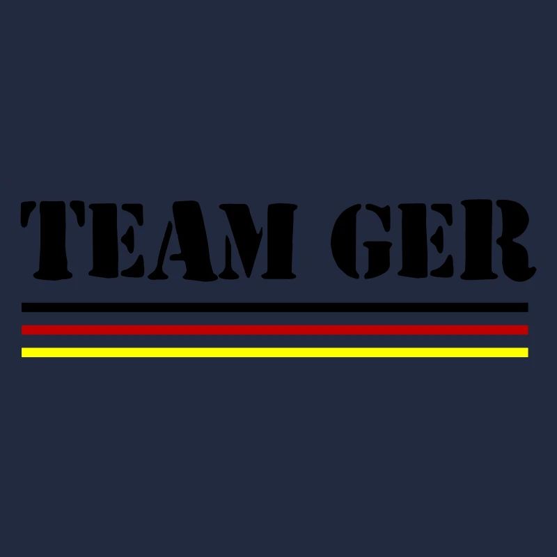 Germany Team Germany Flag