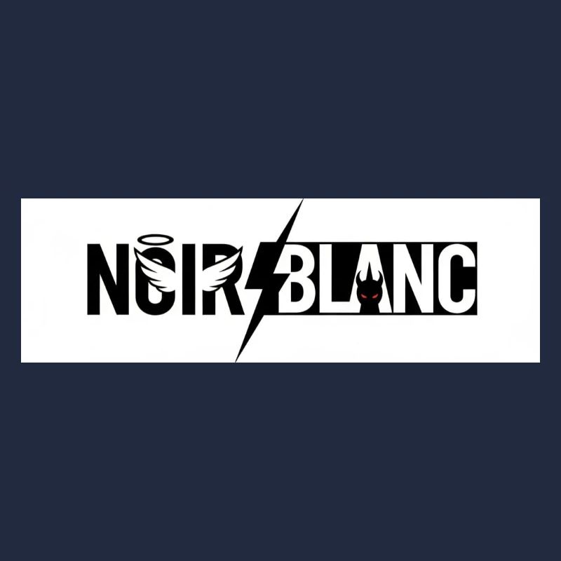 BlackFlash Weiße Grafik – Kontrast-Logo