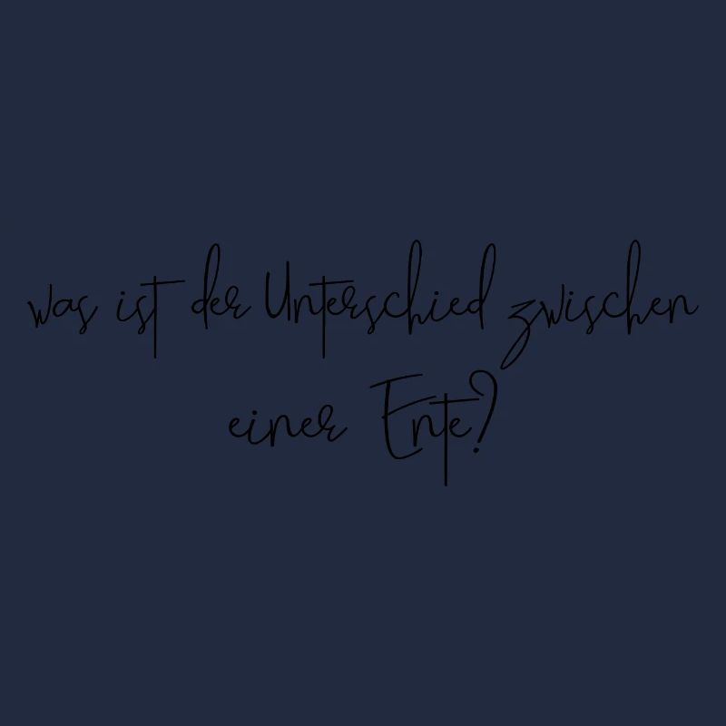 difference between a duck