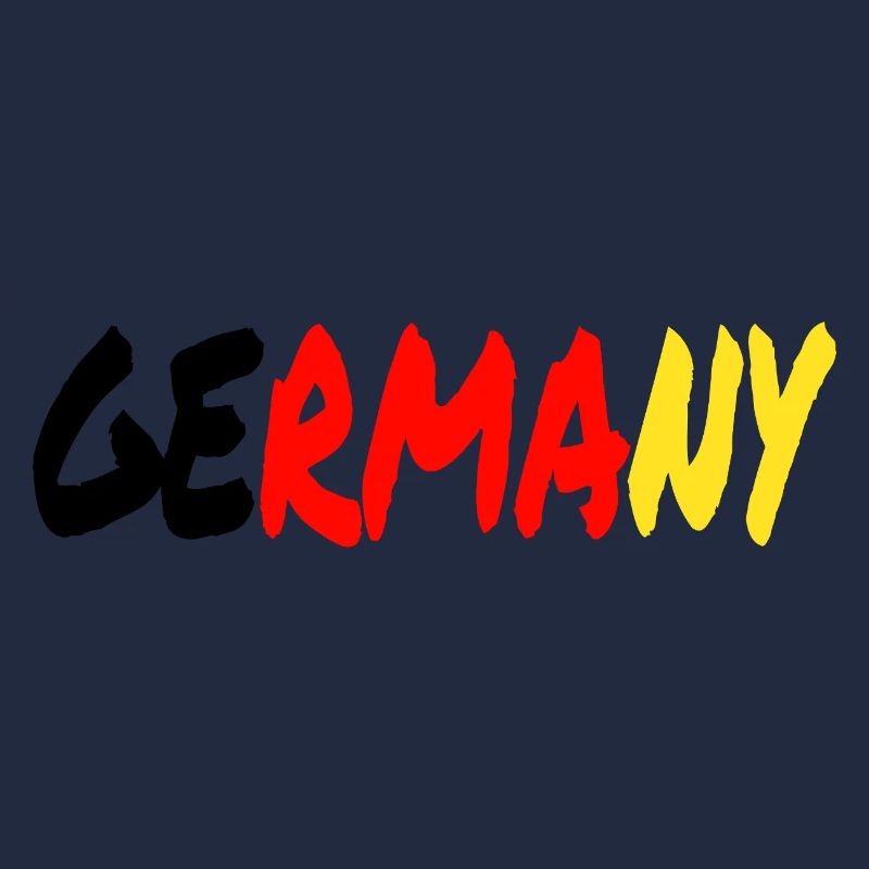 GERMANY Gradient Pinsel-Look
